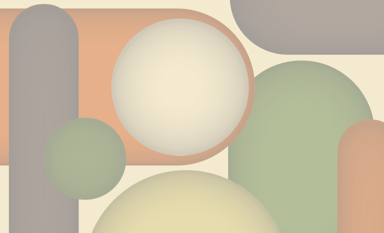 Tappeto vinile moderno modelli circolari contemporanei - TenStickers