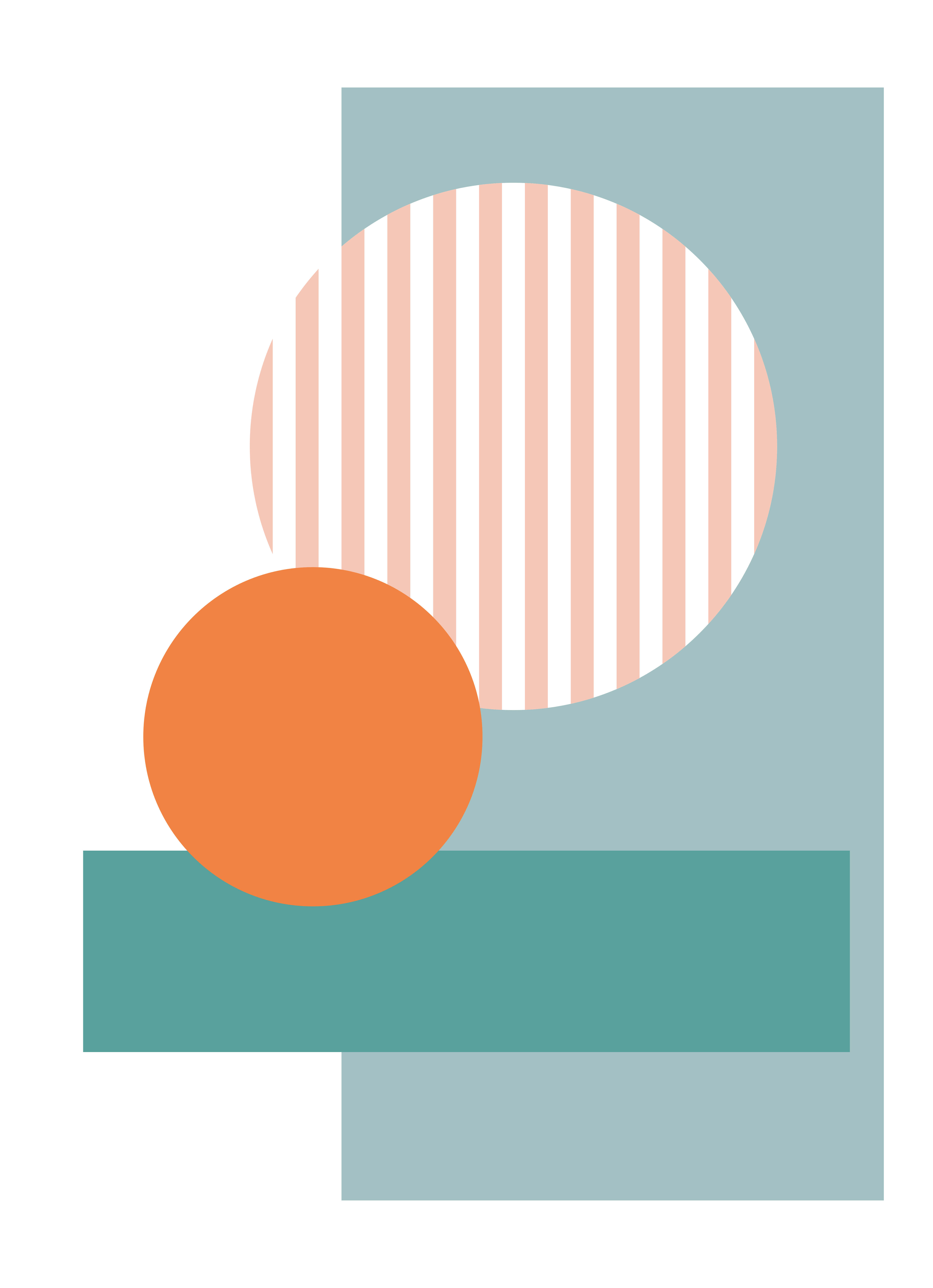 Tappeto vinile moderno cerchi geometrici soleggiati - TenStickers