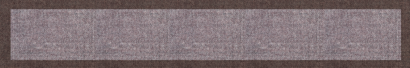 Tappeto in pvc moderno disegno sencillo con marco - TenStickers