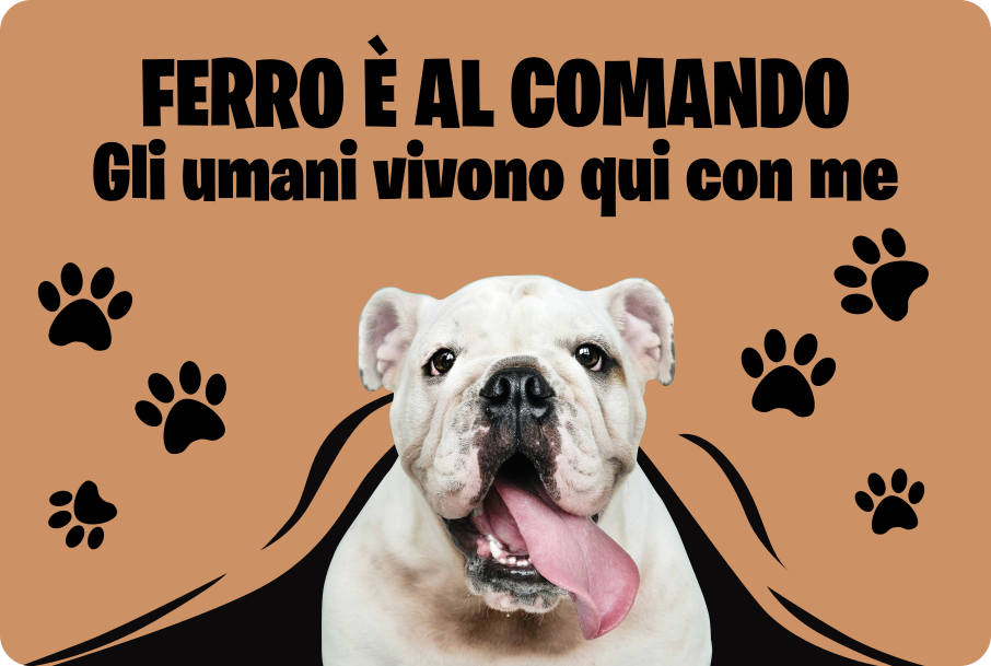 Passatoia vinile foto personalizzata - TenStickers