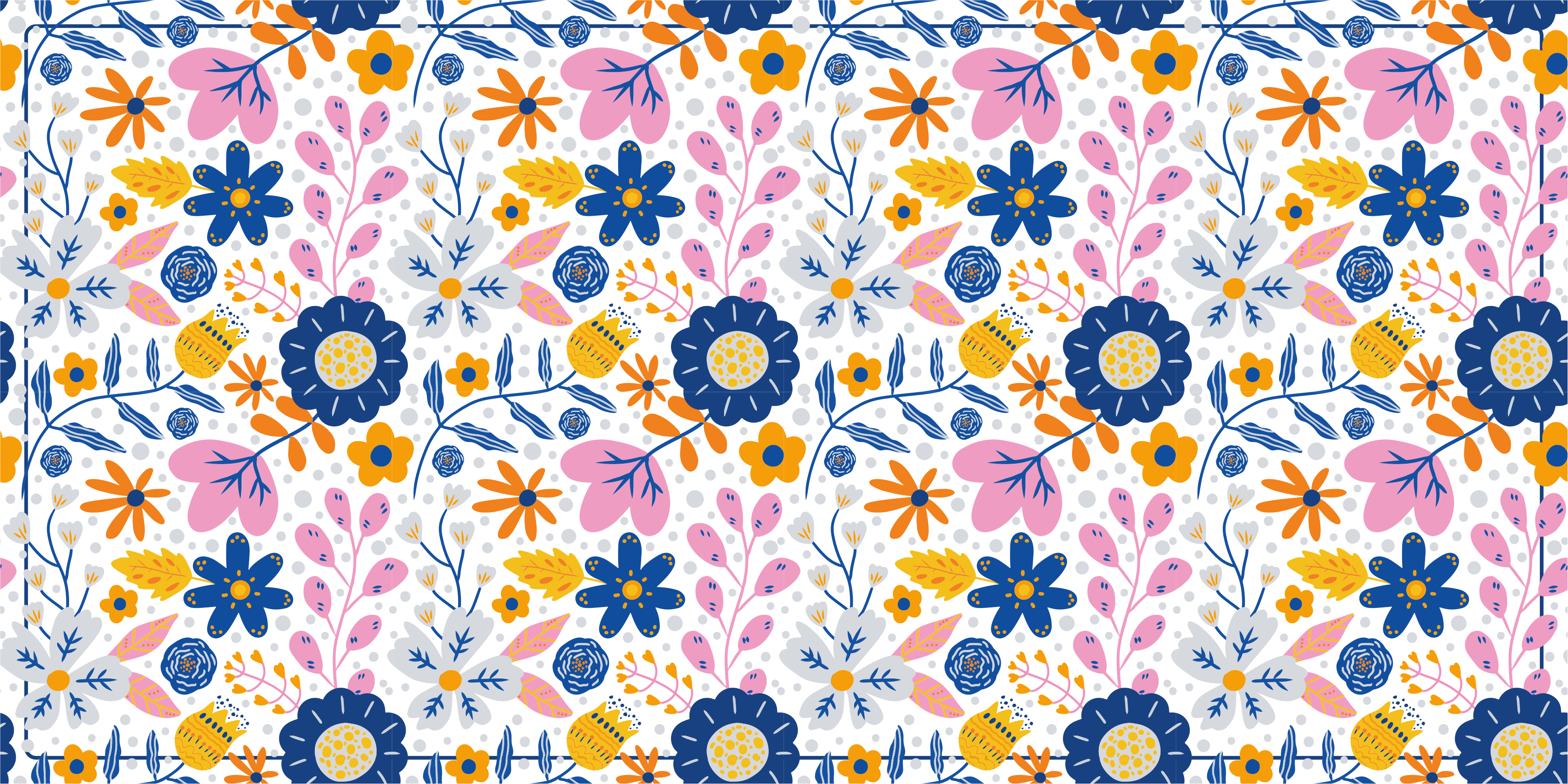 Tappeto in vinile natura primavera floreale - TenStickers