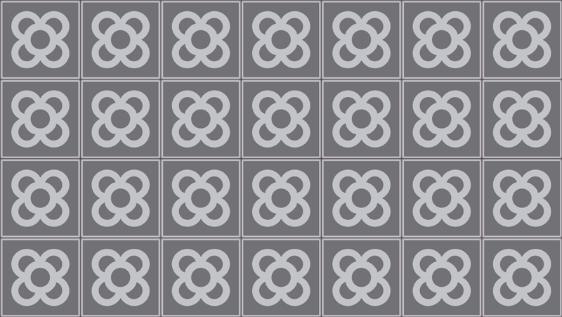 Tappeto in pvc mosaico pavimento panot di barcellona - TenStickers