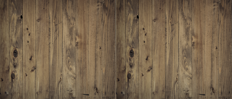 Passatoia in vinile cucina legno consumato - TenStickers