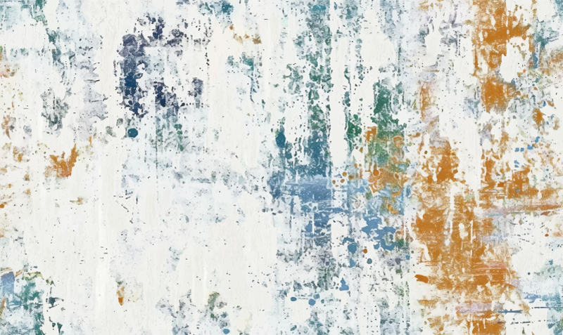 Passatoia in vinile soggiorno disegno strutturato astratto - TenStickers