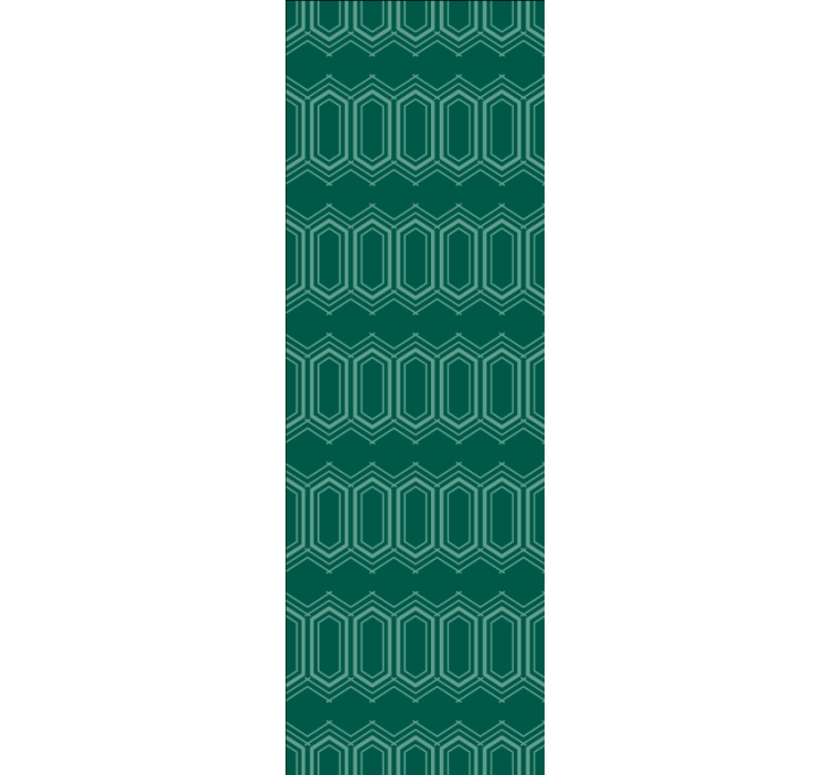 Carta da parati geometrica forme grafiche eleganti - TenStickers