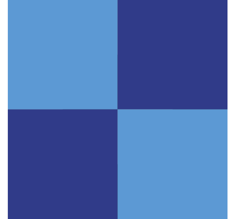 Carta da parati effetto piastrelle motivo scuro e blu - TenStickers