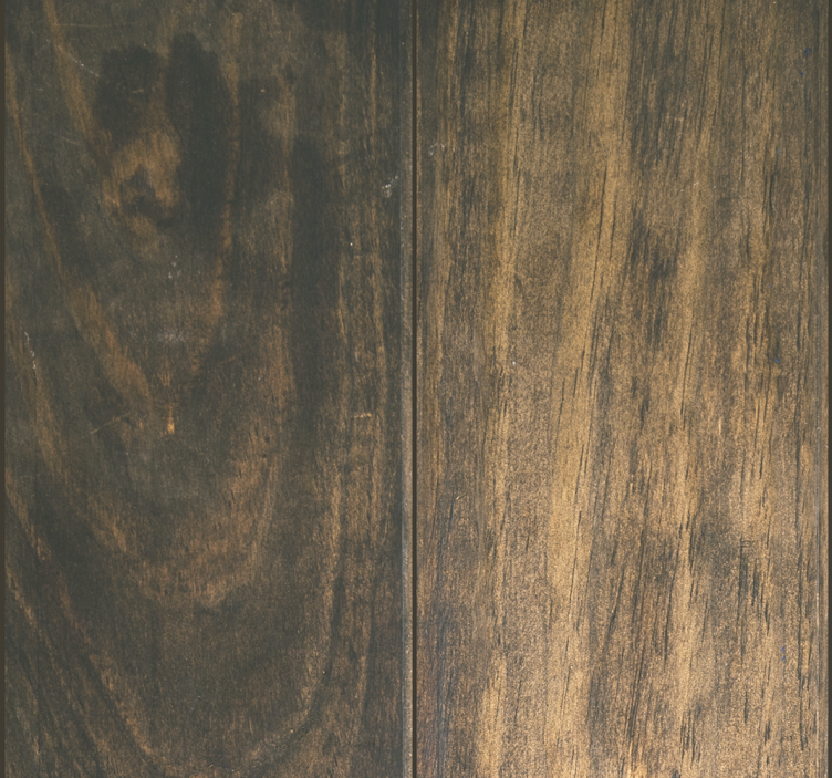 Carta da parati effetto legno spazio abitativo contemporaneo - TenStickers