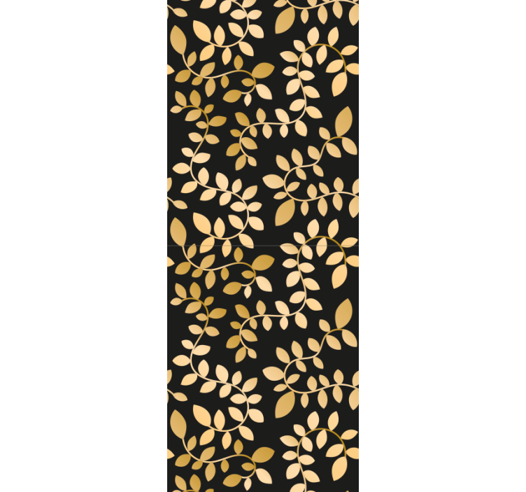 Carta da parati foglie eleganza frondosa - TenStickers