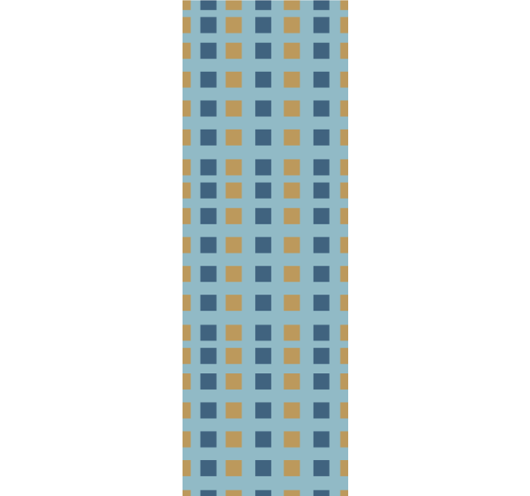 Carta da parati quadrati griglia quadrata geometrica - TenStickers