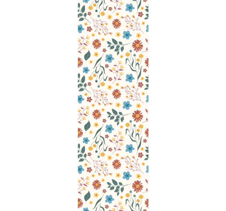 Carta da parati floreale fioritura botanica - TenStickers