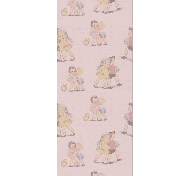 Carta da parati neonato infanzia affascinante - TenStickers