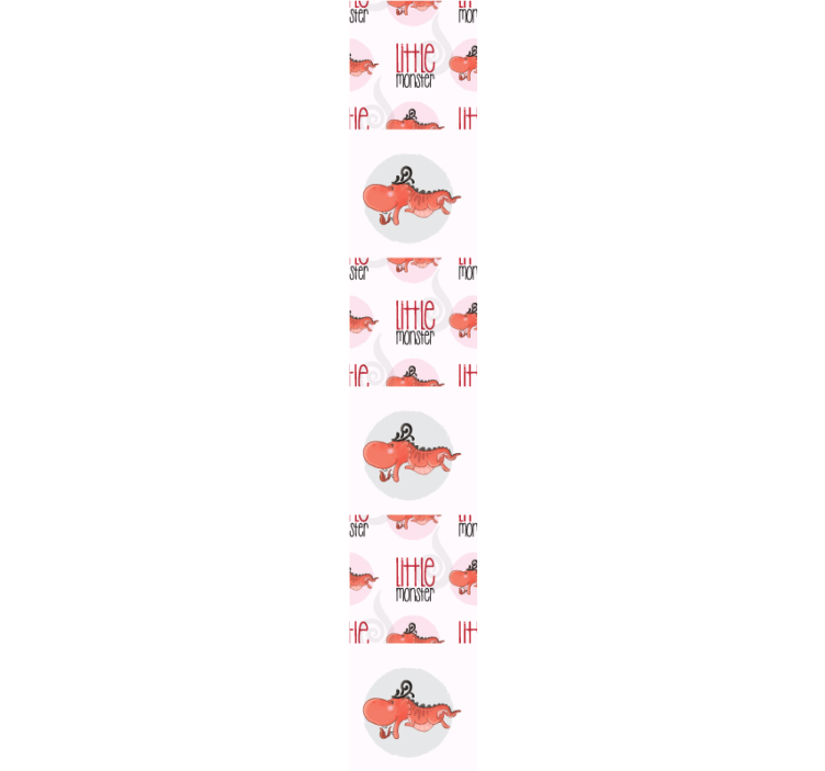 Carta da parati animali piccolo disegno del mostro - TenStickers