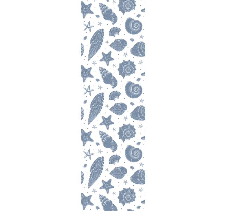 Carta da parati natura motivo di conchiglia - TenStickers