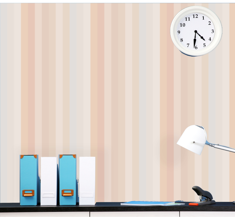 Carta da parati a righe disegno a strisce verticali - TenStickers