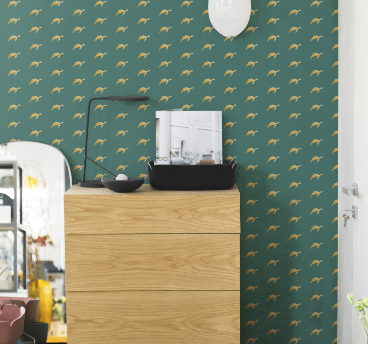 Carta da parati animali modello piccole tartarughe - TenStickers