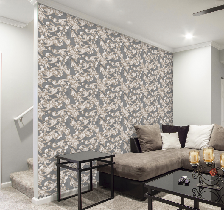 Carta da parati barocco eleganza barocca - TenStickers