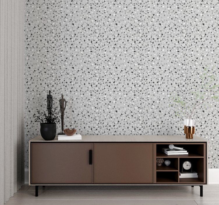 Carta da parati moderna texture ispirato al terrazzo - TenStickers
