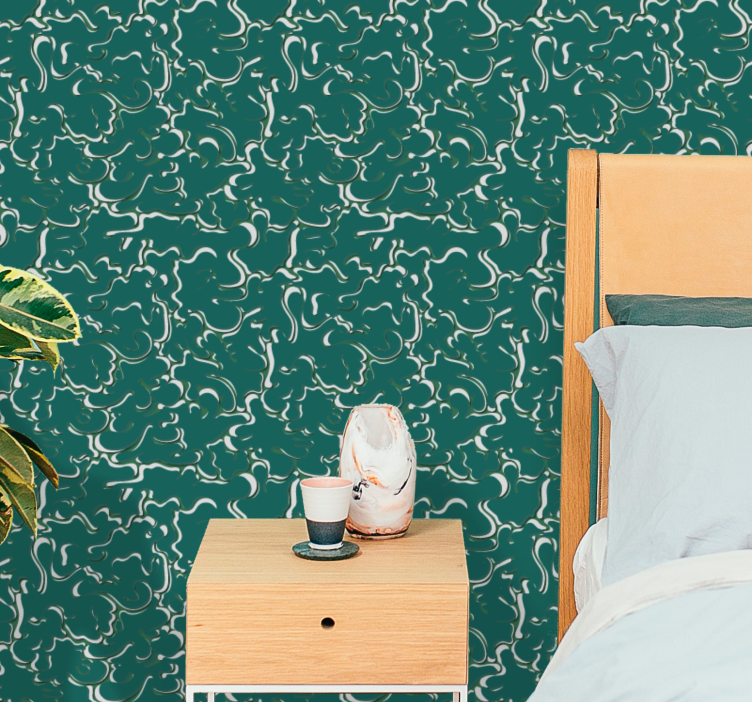 Carta da parati geometrica turbinii astratti - TenStickers