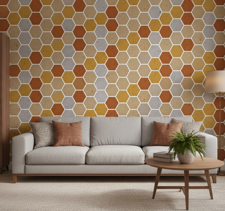 Carta da parati ornamentale effetto pannello - TenStickers