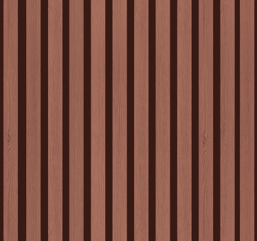 Carta da parati a righe verticali mocha mousse - TenStickers
