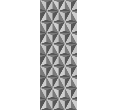Carta da parati texture triangoli grigi 3d - TenStickers