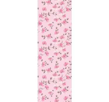 Carta da parati floreale composizione floreale rosa - TenStickers