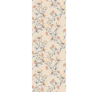 Carta da parati floreale design floreale elegante - TenStickers
