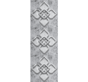 Carta da parati effetto pietra elegante motivo geometrico - TenStickers