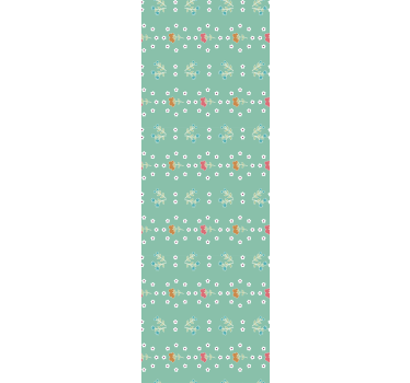 Carta da parati floreale dolci accenti floreali - TenStickers