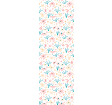 Carta da parati floreale atmosfere da giardino - TenStickers