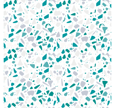 Carta da parati effetto marmo verde e grigio - TenStickers