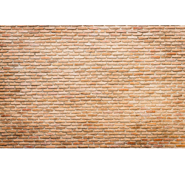 Carta da parati mattoni effetto usurato - TenStickers