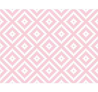 Carta da parati texture motivo geometrico rosa - TenStickers