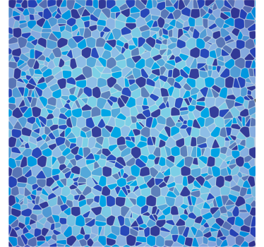 Carta da parati texture effetto mosaico blu - TenStickers
