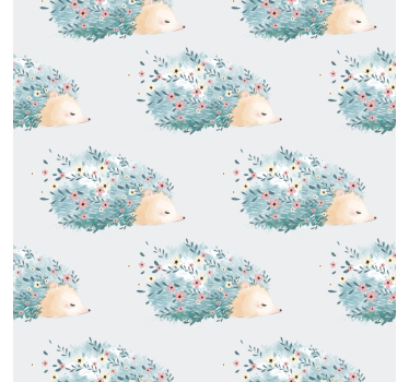 Carta da parati texture arte di porcospino - TenStickers