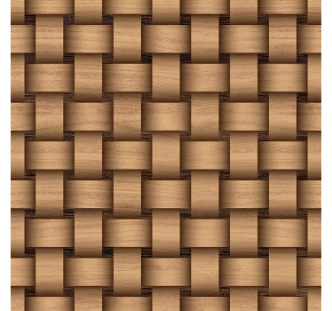 Carta da parati texture legno intrecciato - TenStickers
