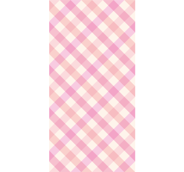 Carta da parati texture motivo a quadri rosa - TenStickers