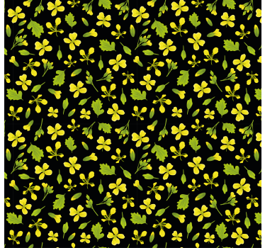 Carta da parati natura motivo floreale vibrante - TenStickers