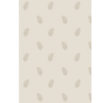Carta da parati natura con motivo fogliare - TenStickers