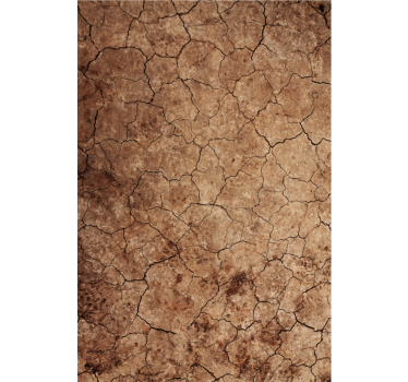Carta da parati moderna texture effetto erosione crepata - TenStickers