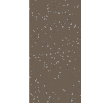 Carta da parati moderna texture terrazzo marrone e grigio - TenStickers