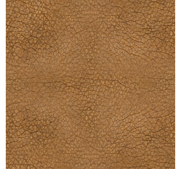 Carta da parati moderna texture effetto cuoio marrone - TenStickers