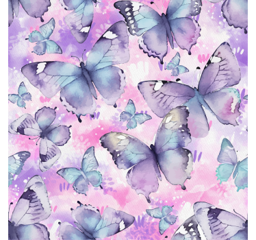 Carta da parati cameretta stile splash - TenStickers