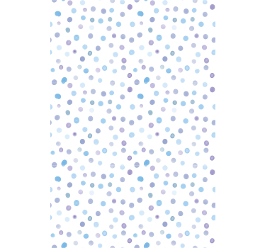 Carta da parati texture motivo a pois blu - TenStickers