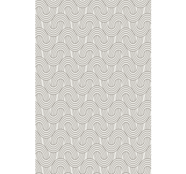 Carta da parati texture motivi a onde intricati - TenStickers