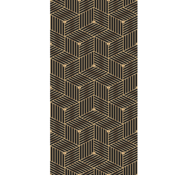 Carta da parati texture motivo lineare geometrico - TenStickers