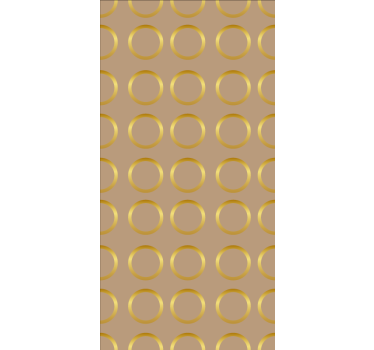 Carta da parati texture tema cerchi geometrici - TenStickers
