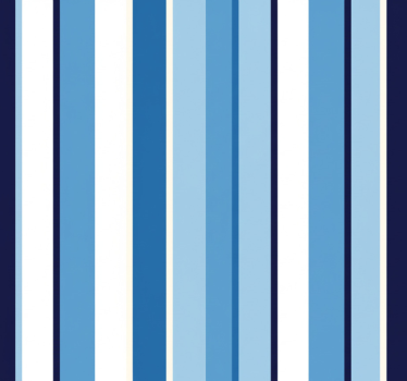 Carta da parati a righe verticali blu chiaro e scuro - TenStickers