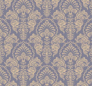 Carta da parati con stile barocco - TenStickers