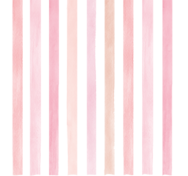 Carta da parati a righe verticali modello elegante rosa - TenStickers